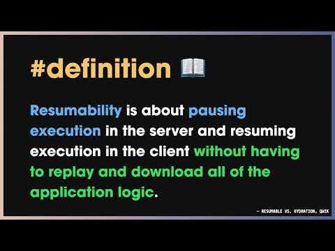 Hydration Islands Streaming and Resumability - Matheus Albuquerque - UtahJS 2023
