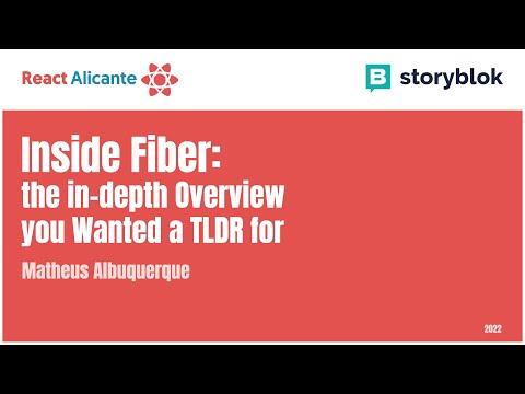 Inside Fiber: the in depth overview you wanted a TLDR for - MATHEUS ALBUQUERQUE